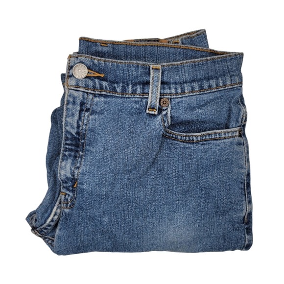 Vintage 550 Levi's Jeans Relaxed Fit Tapered Leg HTF Denim - Picture 7 of 8